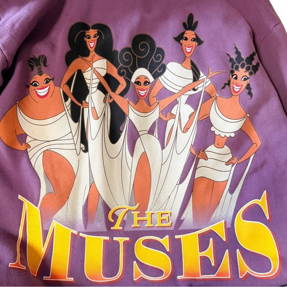 Disney “The Muses” Hercules Purple Sweatshirt - Picture 3 of 4